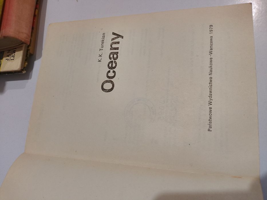 K. K. Turekian Oceany