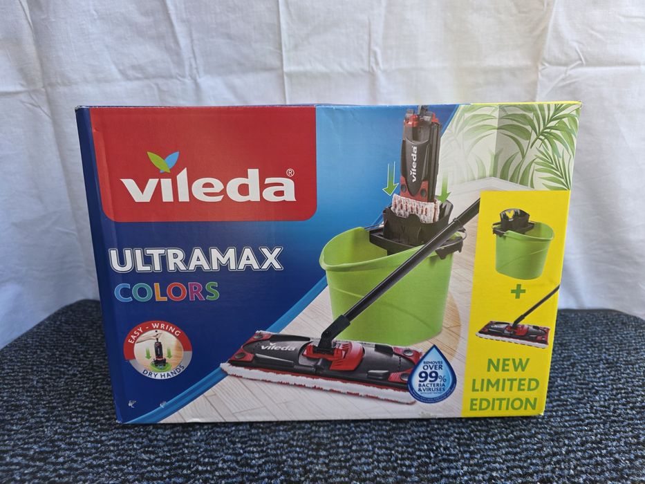 Vileda Ultramax Colors - швидке прибирання без зусиль. Новий