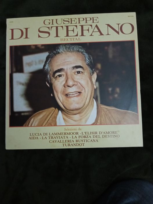 Vinil Giuseppe di Stefano – Recital -  Italy	1982
