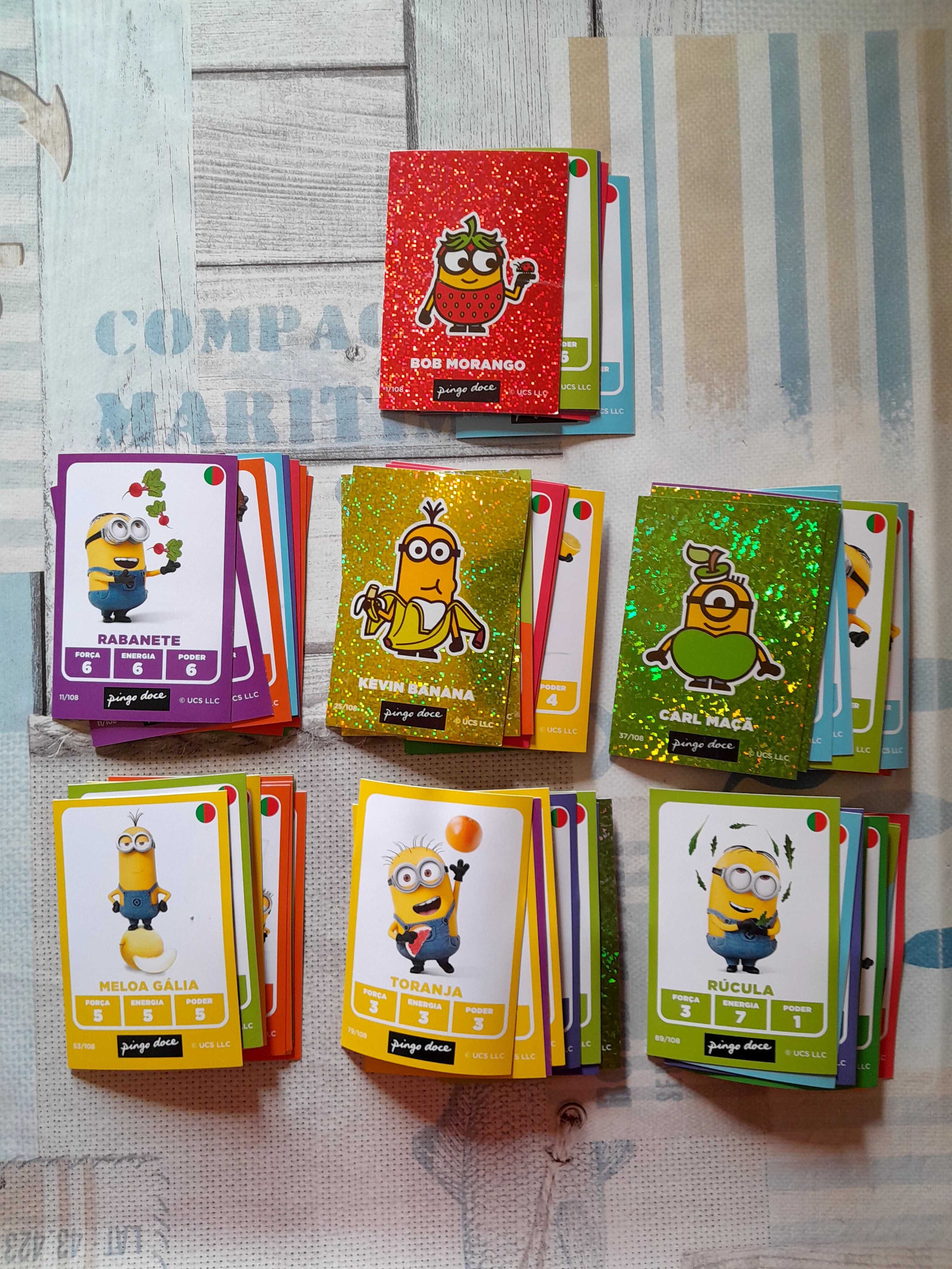 Cromos Minions - Coleção Pingo Doce