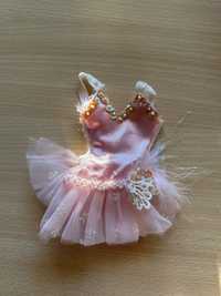 Платье балерина на Барби ручная работа