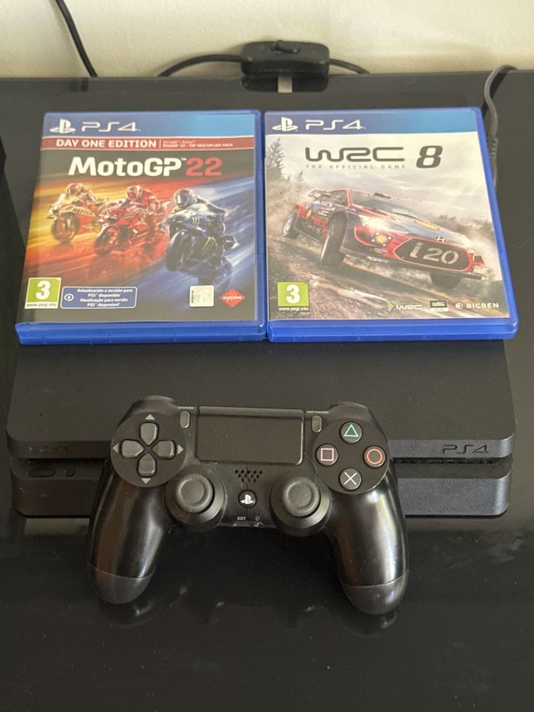 ps4 500g com jogos