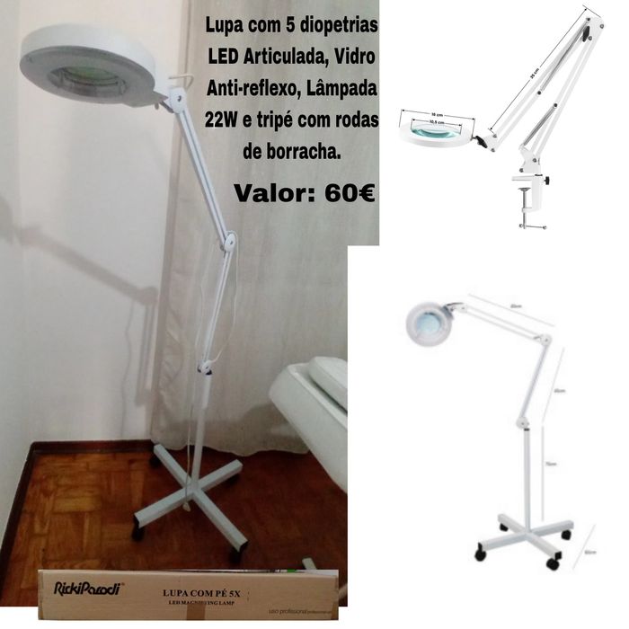 Vendo lupa de led