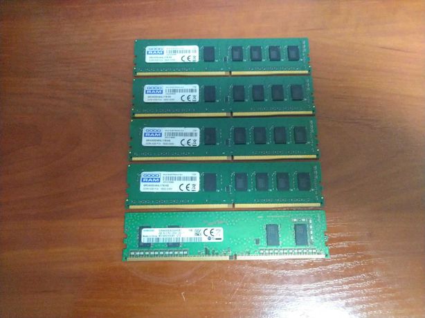 Оперативна память GooDRam DDR4 4GB (на ПК) 4 шт.