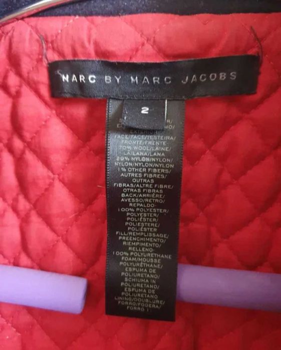 Двубортное пальто-бушлат Marc Jacobs р. S-M