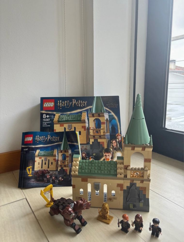 Lego Harry Potter Hogwarts “encontro com Fluffy”