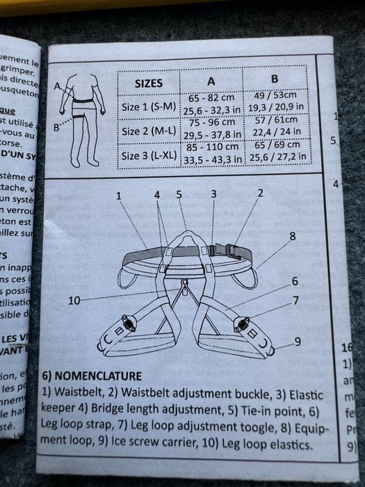 Uprząż wspinaczkowa Grivel Mistral