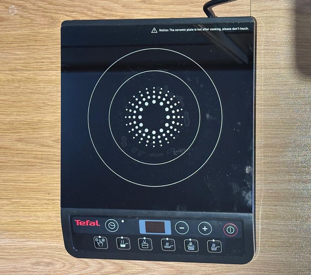 Placa eletrica da tefal