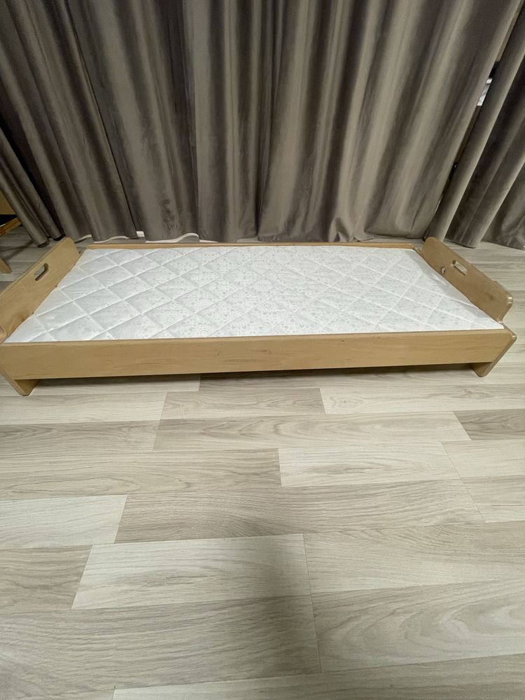 Ліжечка дитячі з матрацом IndigoWood
