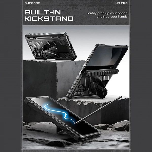 Etui Supcase Unicorn Beetle Pro na Samsung Galaxy Z Fold 7 - czarne