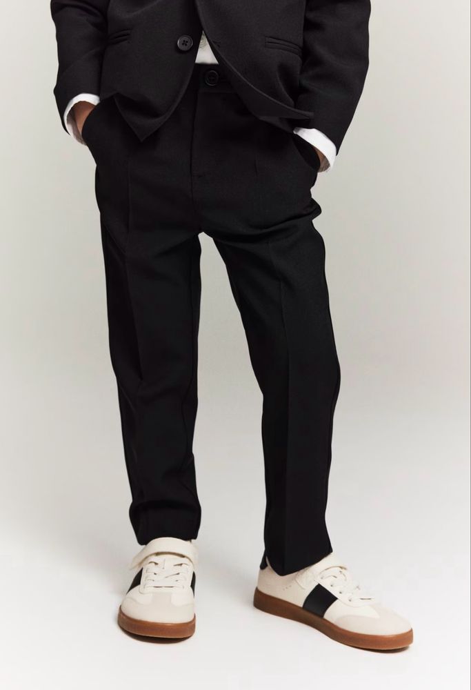 Garnitur chłopięcy H&M 134 8-9 lat czarny