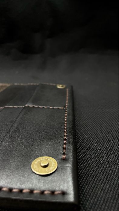 Чоловічий шкіряний гаманець – ручна робота, подарунок