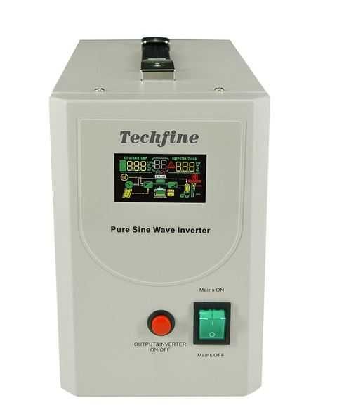 Гибридный ИБП/инвертор Techfine HB0812 800VA 12v/230v 500w