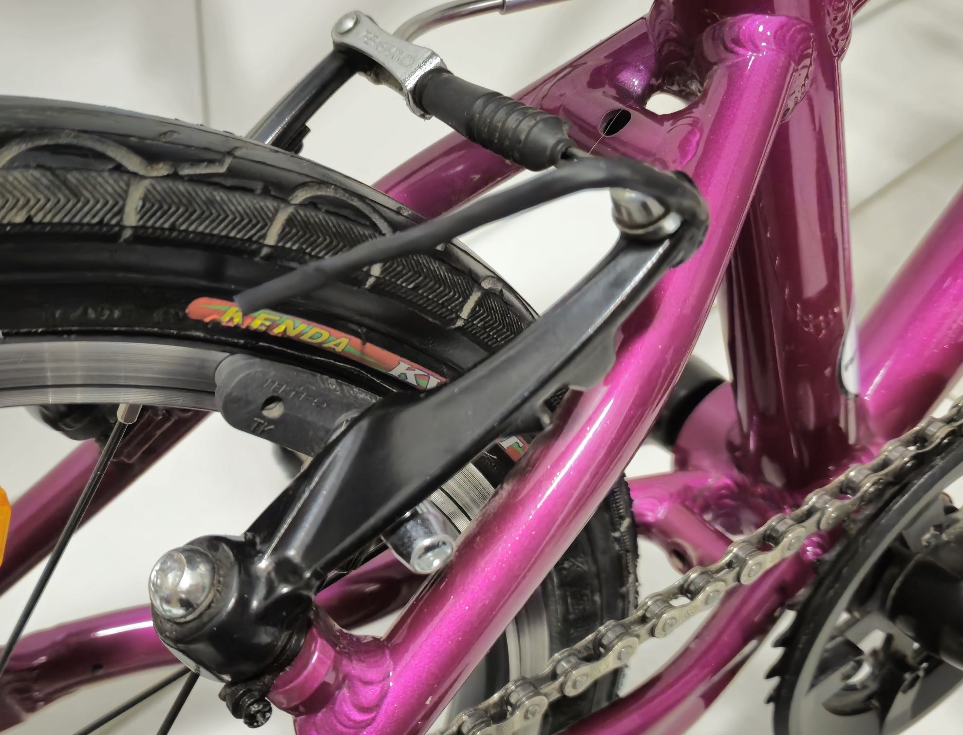 Kubikes Lekki Rower Dla Dzieci 16" L MTB fioletowy