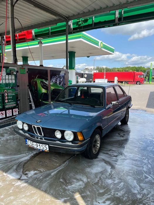 BMW Seria 3 BMW E21 białe tablice niski przebieg po kompletnej renowacji podwozia