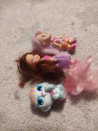 LPS Littlest pet shop plus 2 laleczki klejnotka