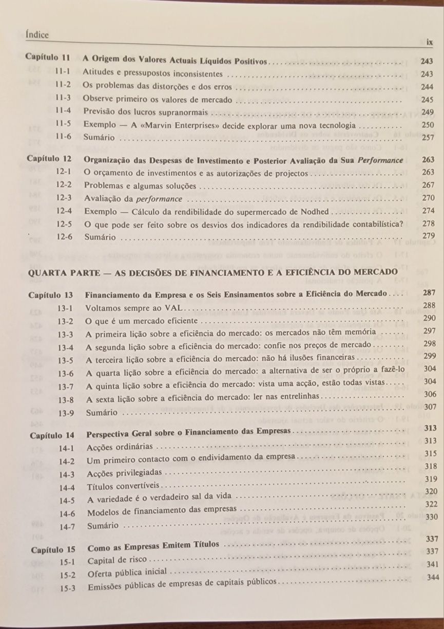 Princípios de finanças empresariais