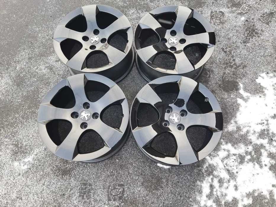 Alufelgi czarne 17 peugeot 3008 / 5008 4x108 ET 29 7,5Jx17 idealne