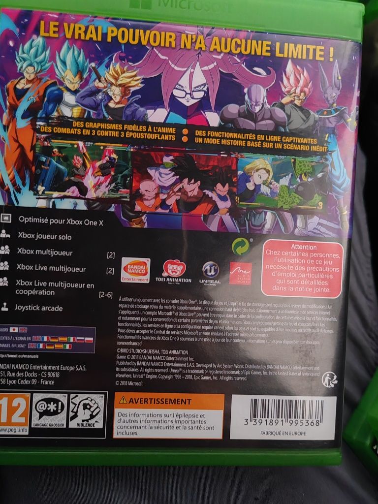 Dragon ball fighterz fighter z xbox one s x series