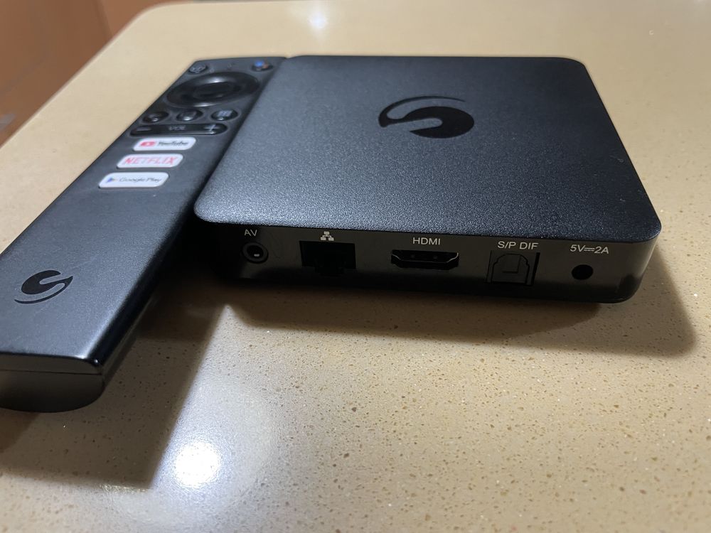 Box de TV android 4K Engel EN1015K com MEO e KODI