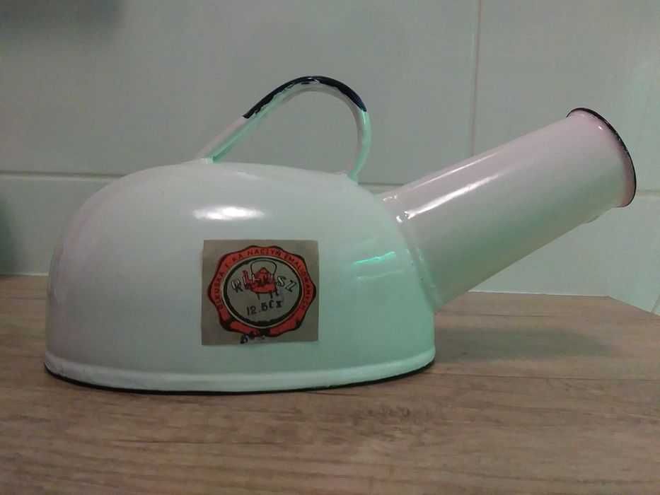 Metalowa męska kaczka na mocz dla osoby chorej starsze leżącej mężczyz