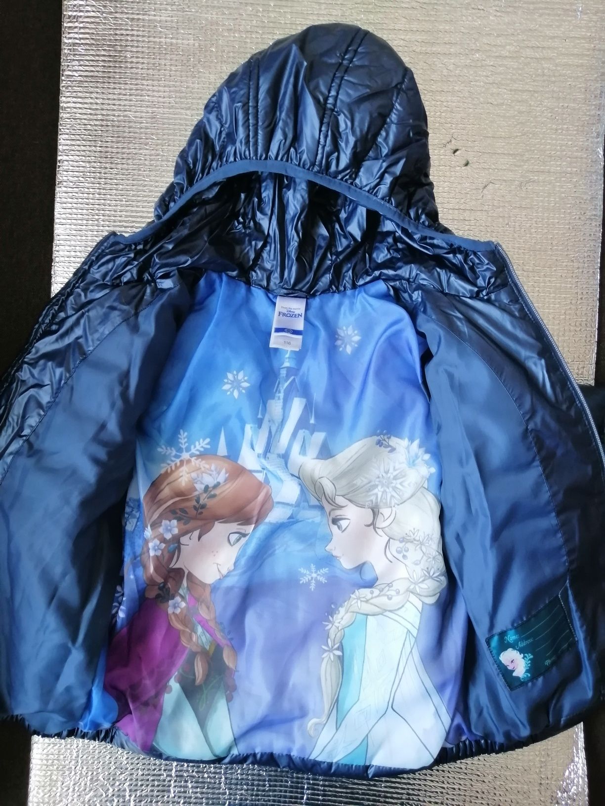 Куртка для дівчинки Disney Frozen.