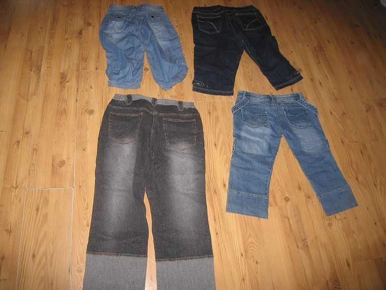 Rybaczki jeansowe damskie 22szt 3złszt
