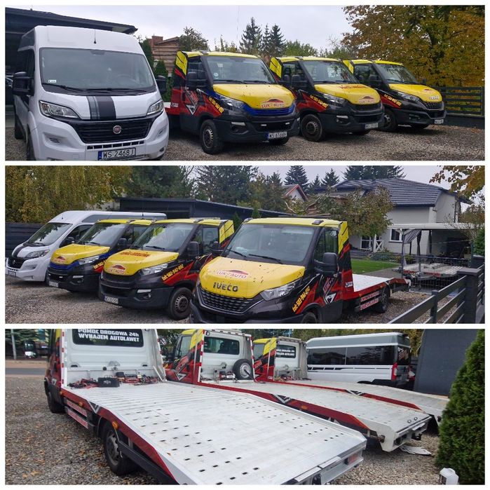 Wyporzyczalnia wynajem Autolaweta laweta Pomoc Drogowa Transport