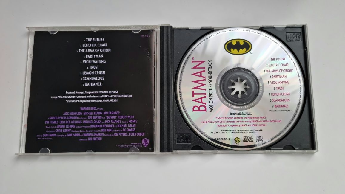 Prince – Batman (Motion Picture Soundtrack) / Album CD