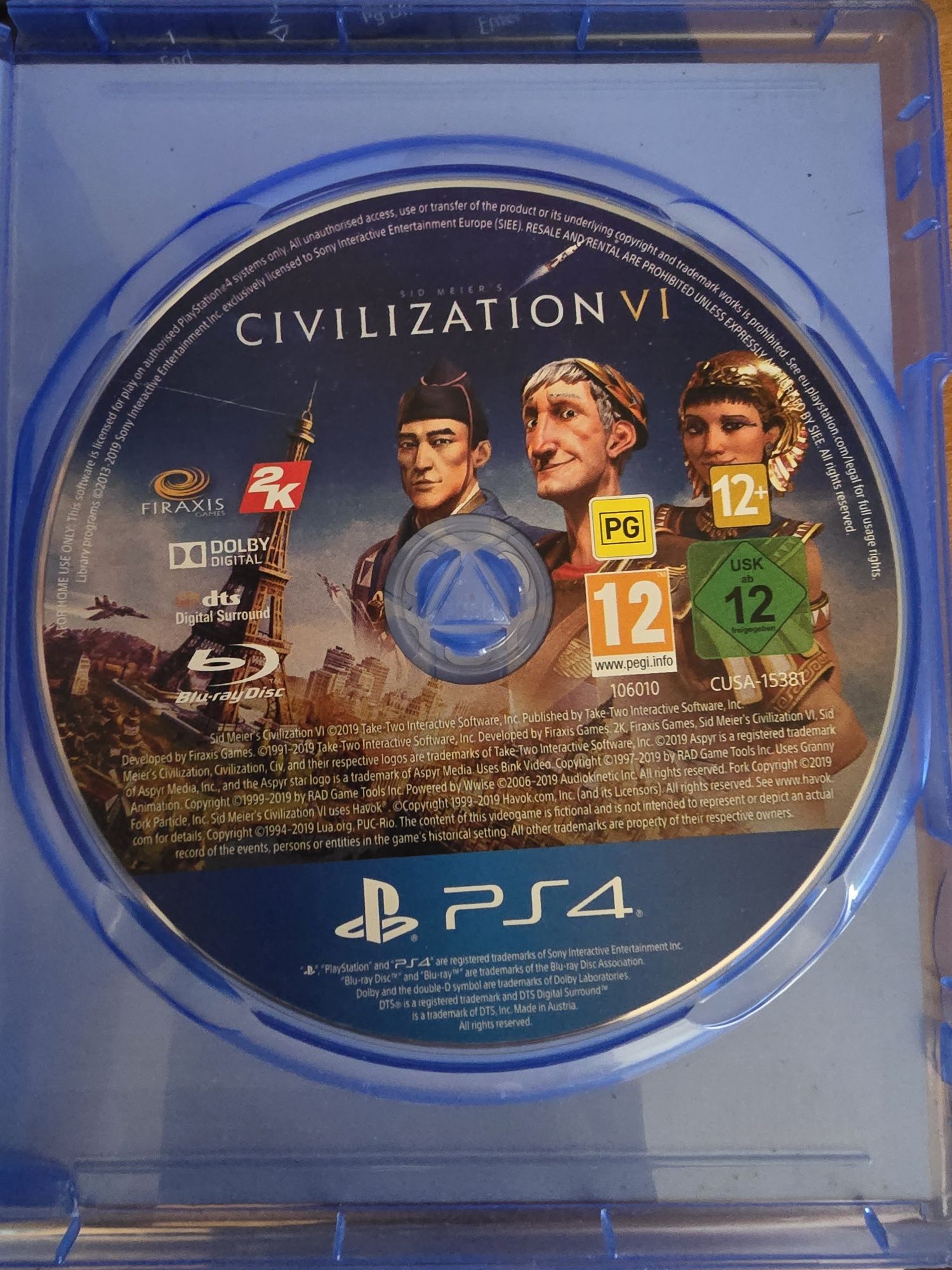 cyvilization VI ps4