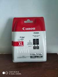 Nowy tusz do drukarki czarny Canon pixma Twin XL 2 sztuki
