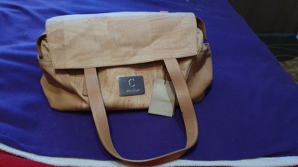 Mala senhora pele cortiça Pelcor