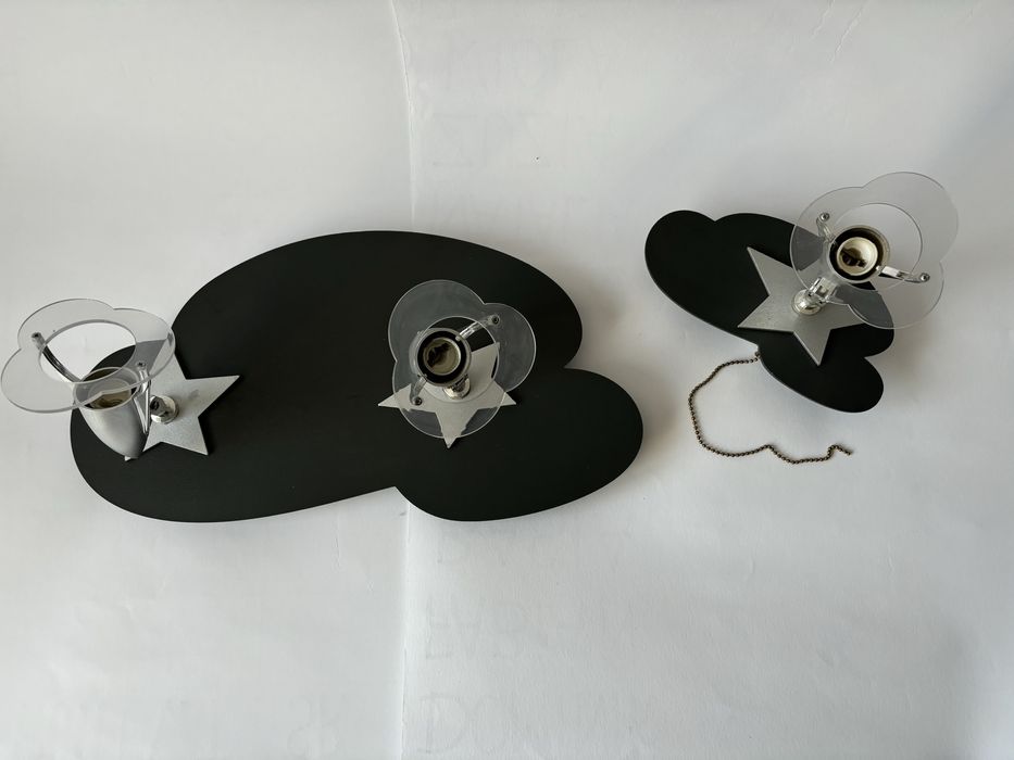 Lampa sufitowa dziecięca z kinkietem