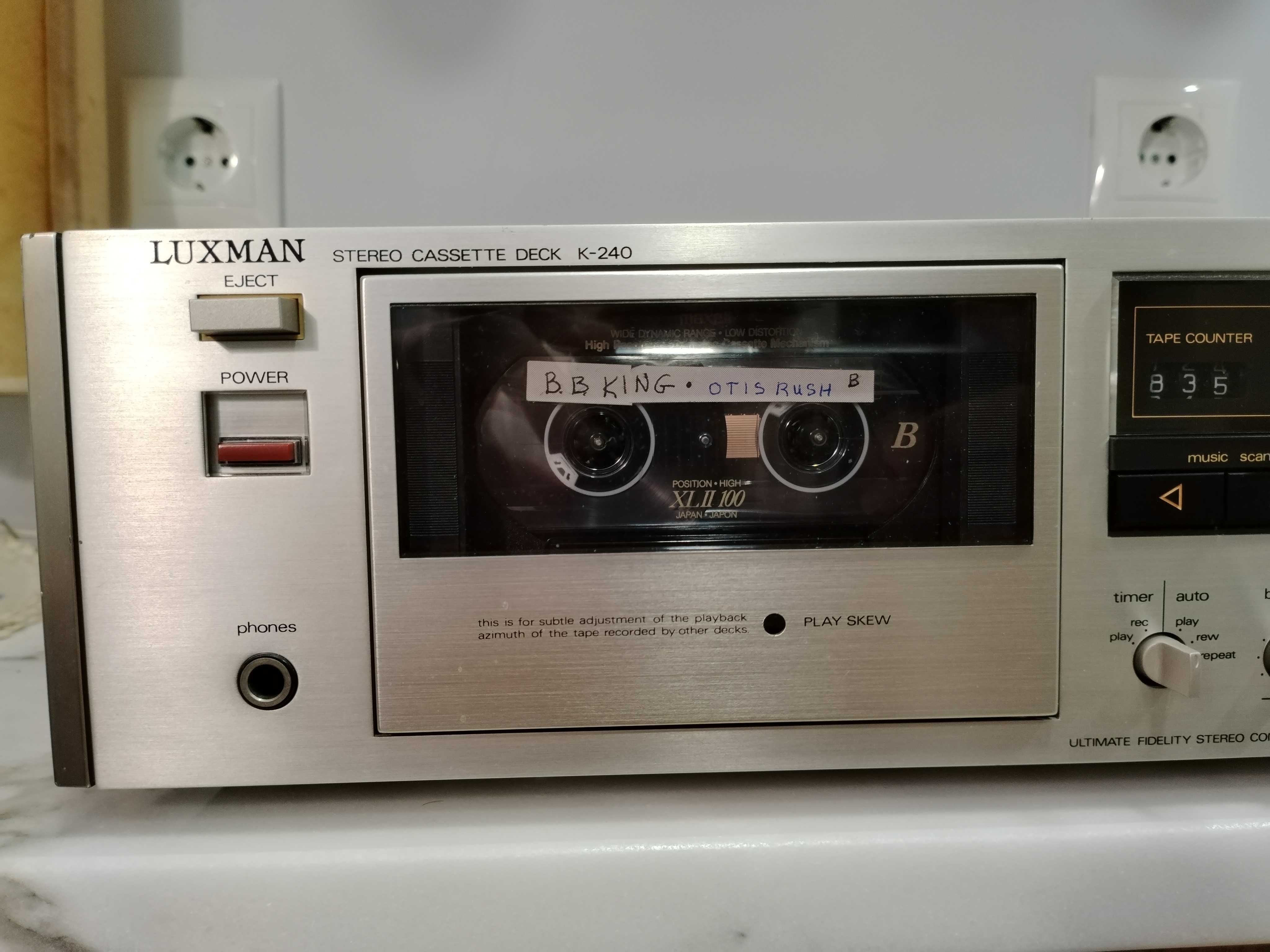 LUXMAN leitor de Cassette K240