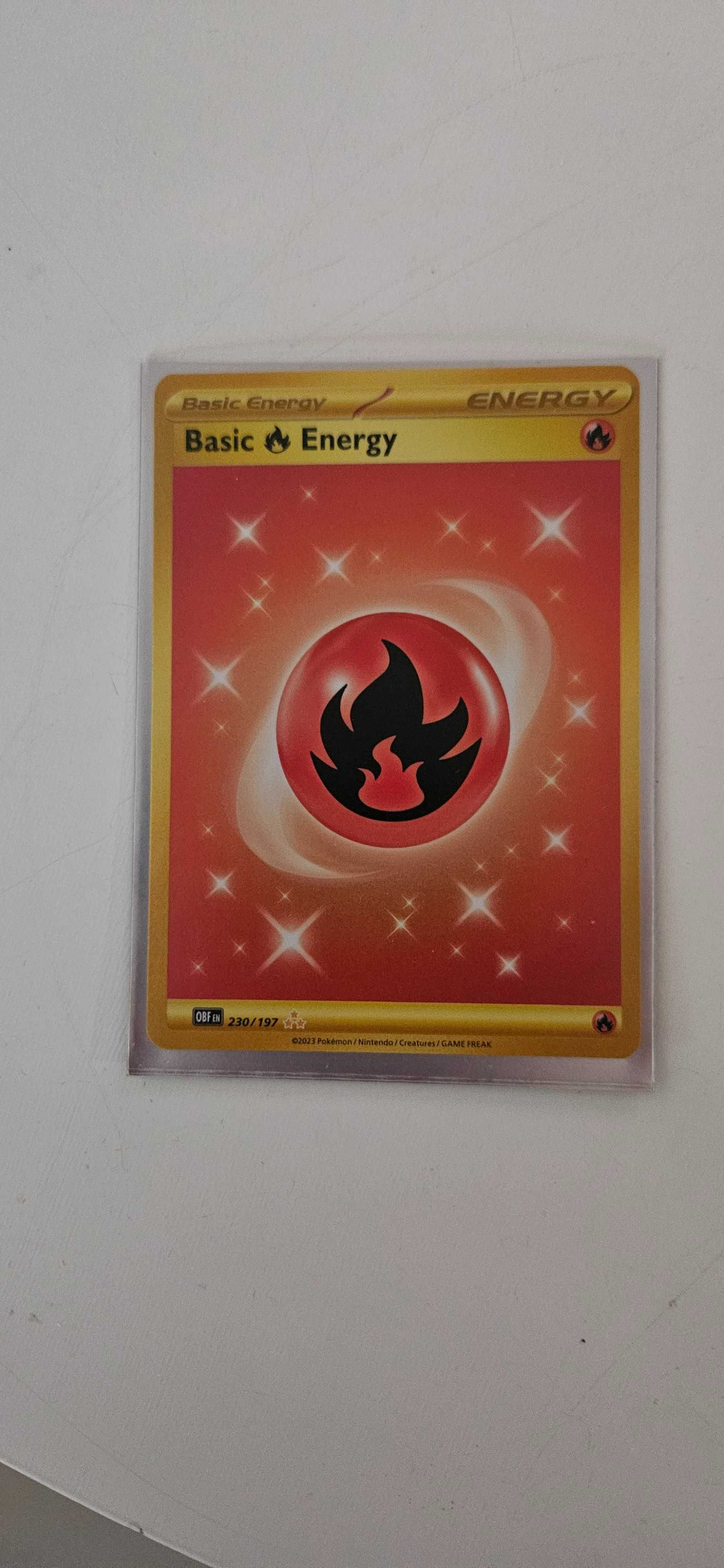 Karta pokemon ENERGY HOLO
