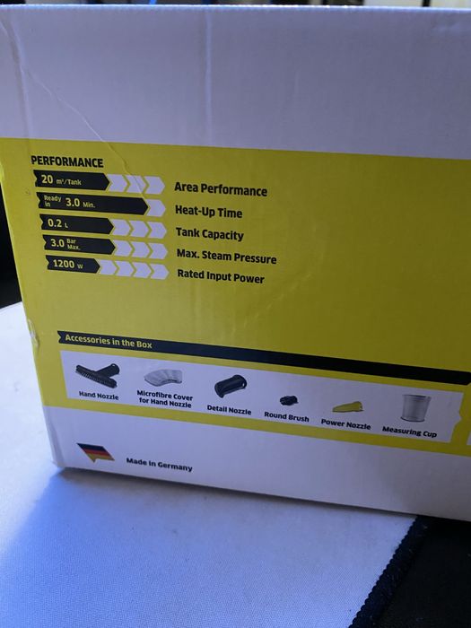 Nowa myjka karcher SC1