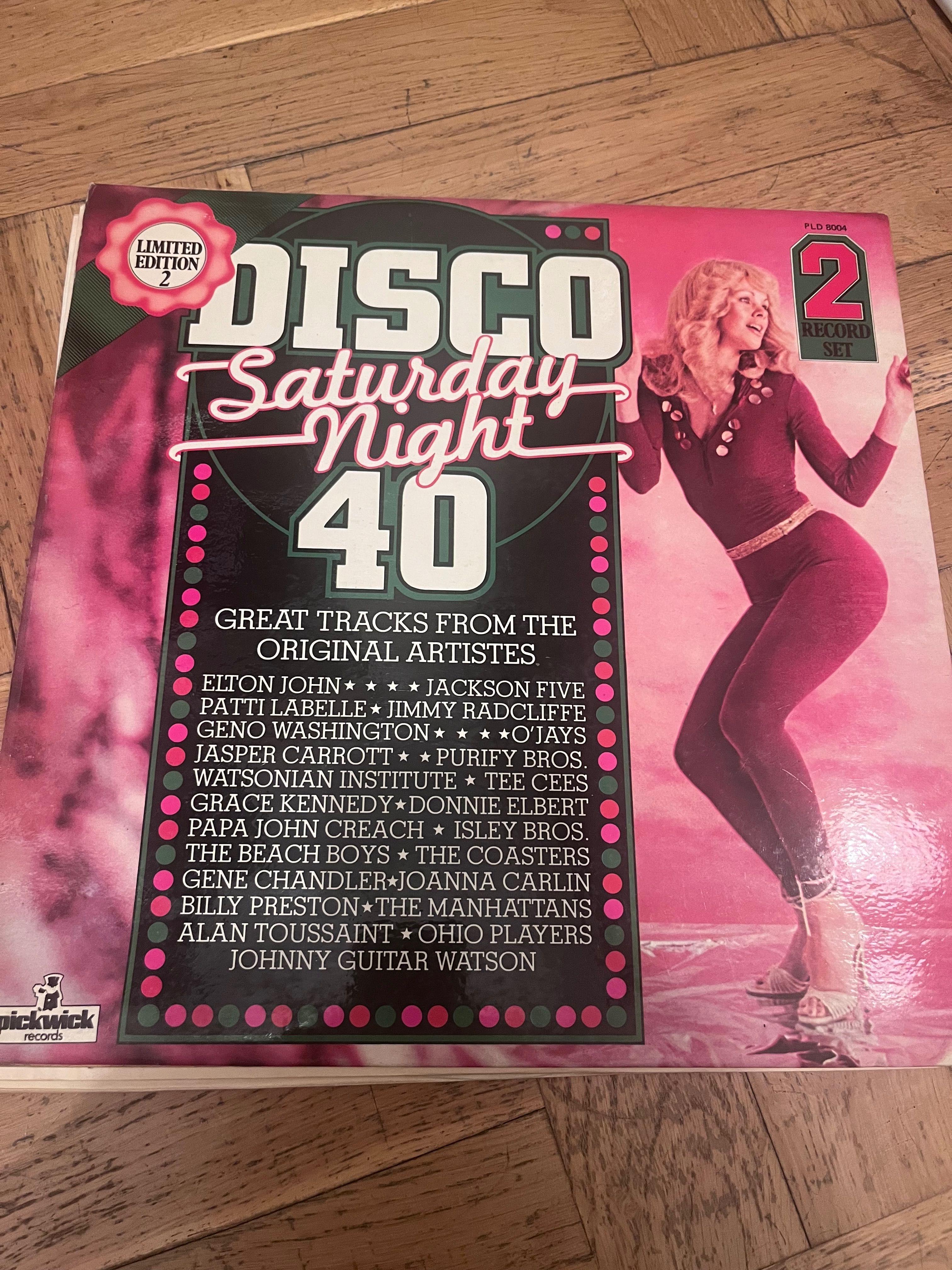 Płyta winylowa winyl 2x LP Disco Saturday Night 40 Coasters Beach Boys