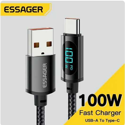 Essager-Cabo USB Tipo C Novo