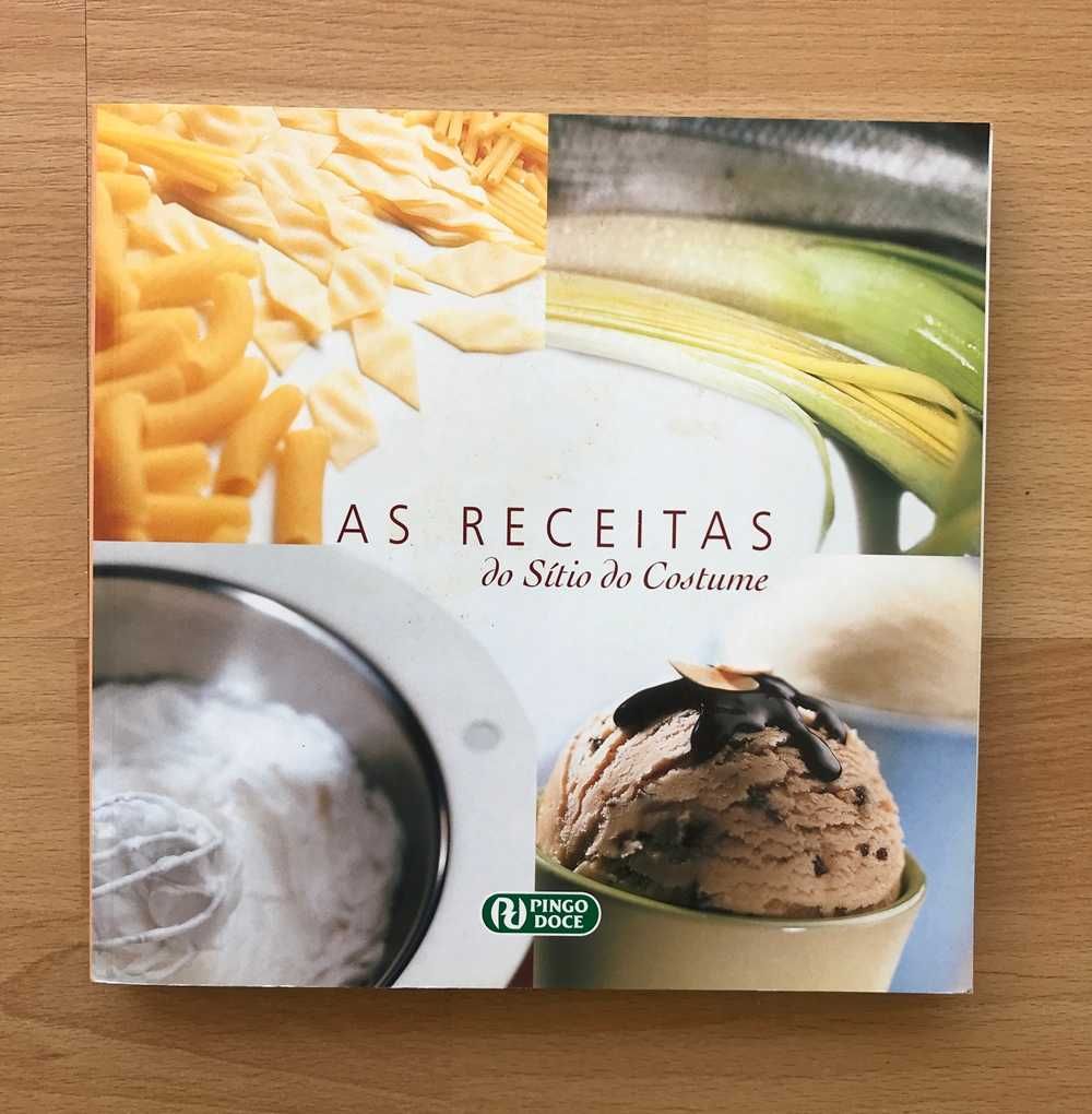 Revistas livros receitas culinárias cozinha vegetariana sumos naturais