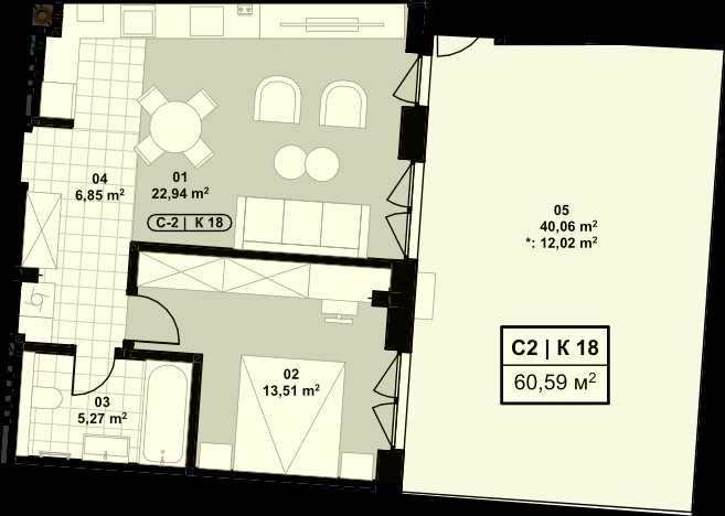 Продаж 1 кімнатна квартира- 60,60 м2 від забудовника, м. Винники