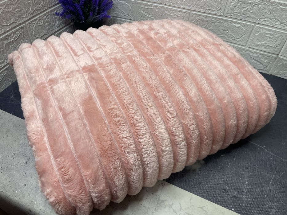 Плед шарпей 200/230см  3.5см смужка. Подарункова сумка!