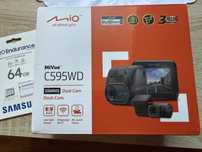 Kamerka samochodowa wideorejestrator Mio MiVue C595WD nowa + karta SD
