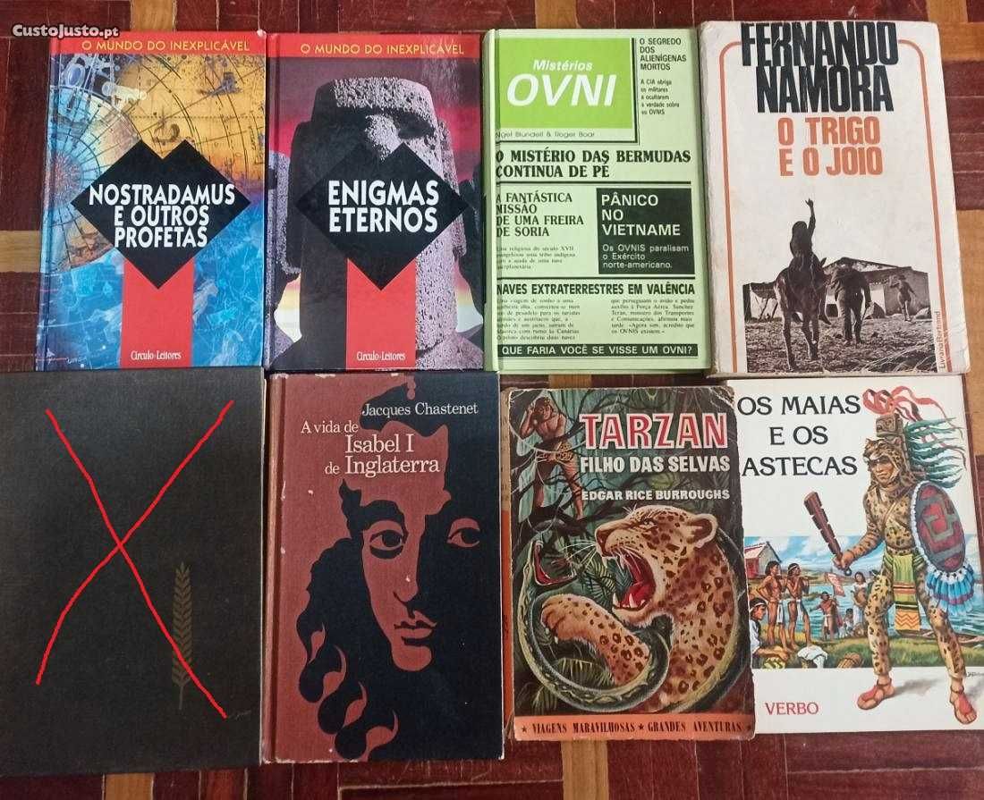 Lote 1 Livros diversos, diversos autores, preço baixo