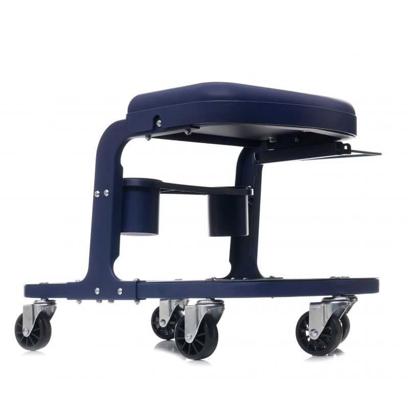 TABORET STOŁEK WARSZTATOWY na kółkach półka uchwyty garaż kd10762