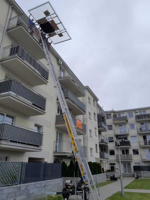 Transport Bus Winda Meblowa Przeprowadzki Wnosimy Pianina Sejfy Wywóz