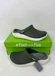 Crocs LiteRide Army Green White кроксы для мужчин