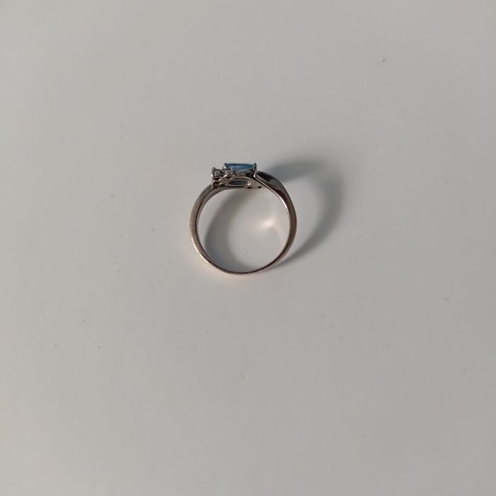 Pierścionek z białego złota - hipoalergiczny - Savicki