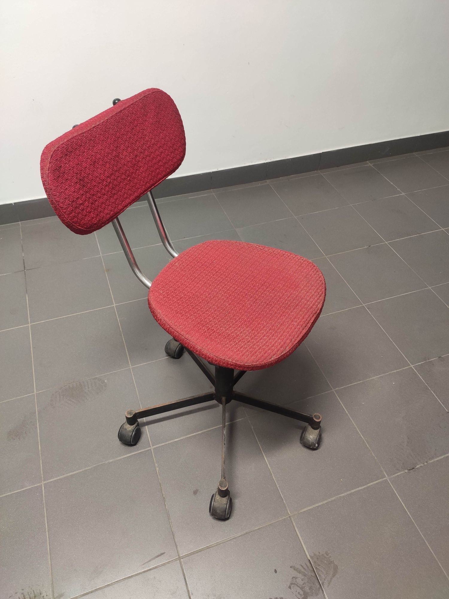 Krzesło obrotowe PRL