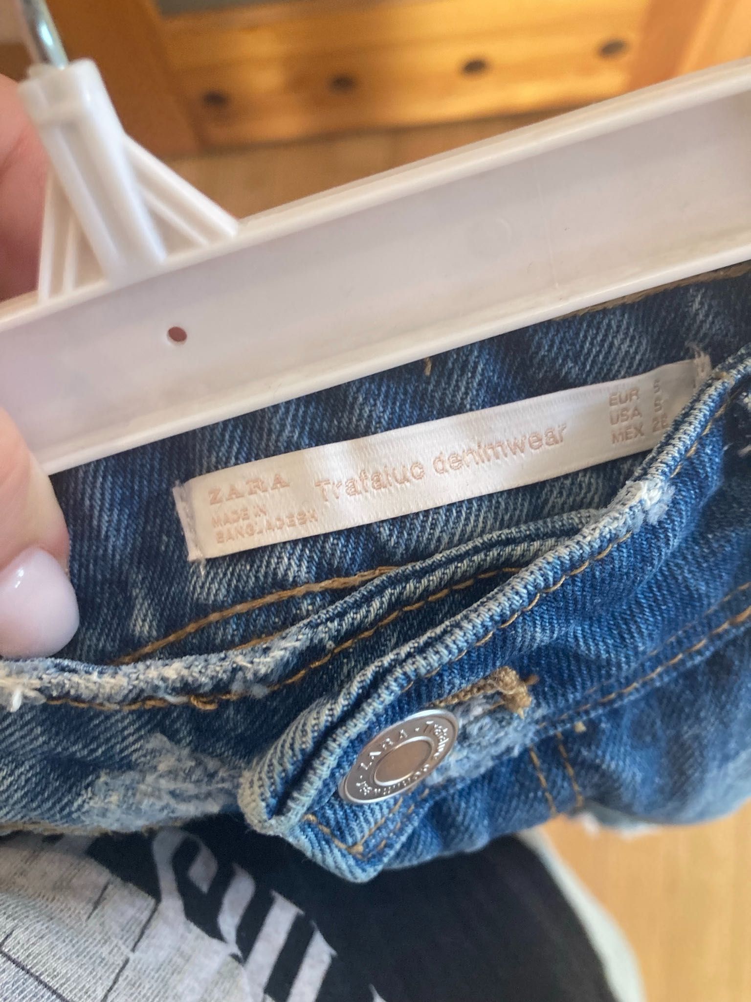 Spódnica jeansowa Zara 36