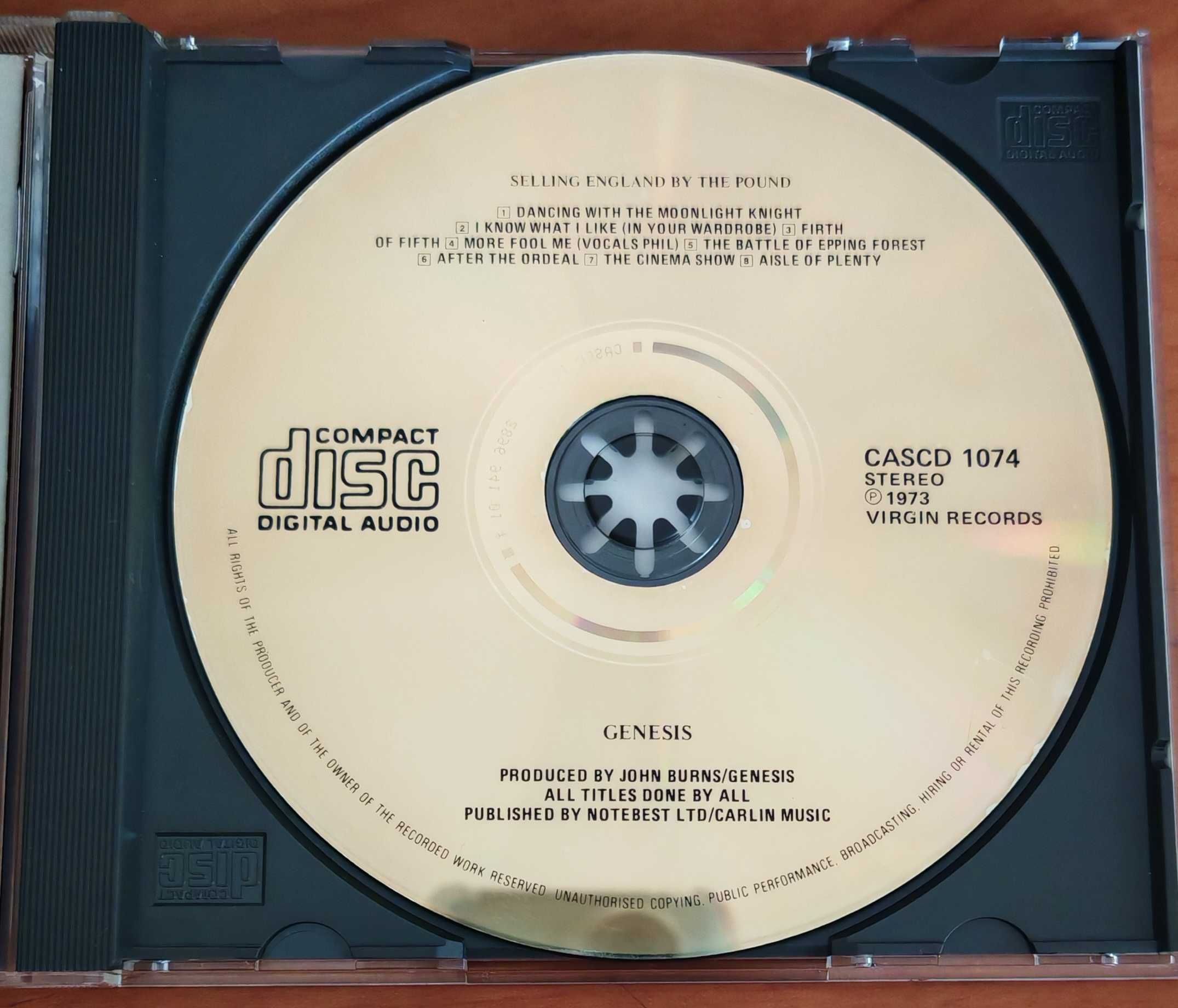 Cd original dos Genesis